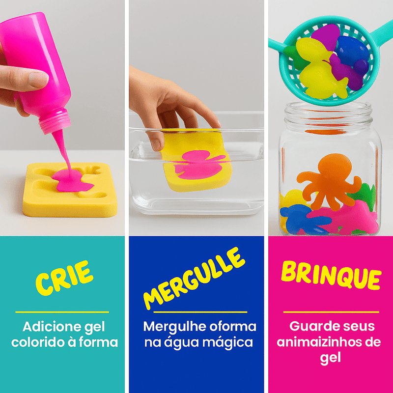 Mundo GelMágico™ + Brinde Maleta Magic™