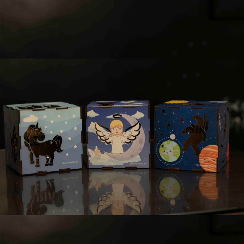 Luminária Personalizada Unicórnio