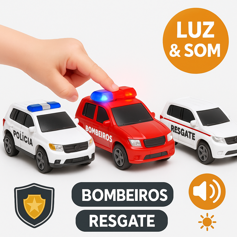 Veículo de Ação c/ Luz & Som